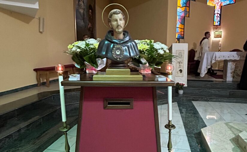 Relicva Sfântului Francisc de Assisi în Sanctuarul „Fericitul Ieremia”